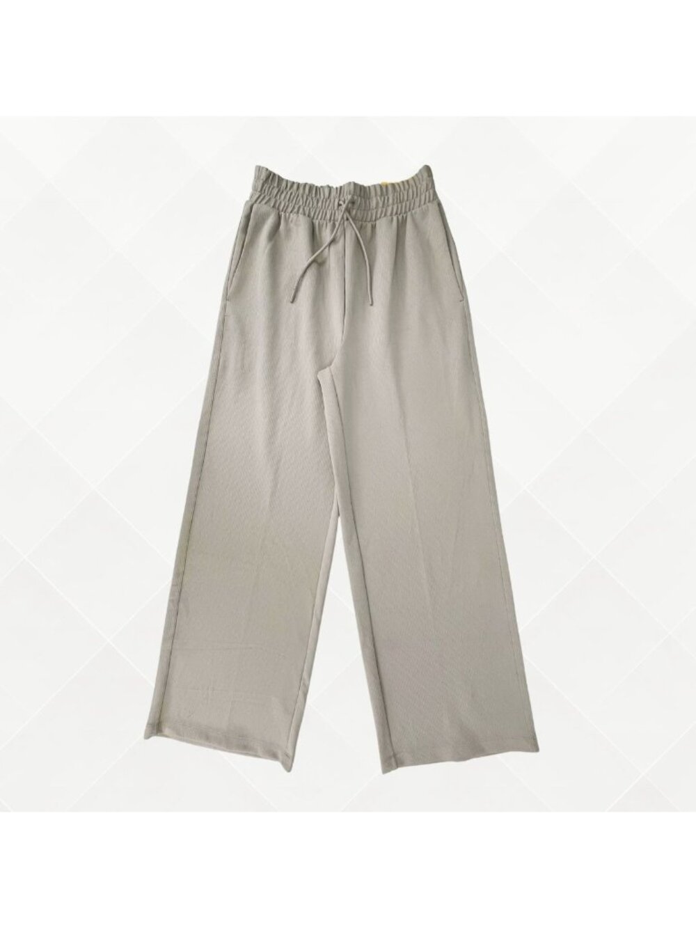 NWT All In Motion Ribbed Wide-Leg Pants | Taupe | Size S | WPT-100110